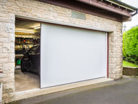 vertical opening garage doors